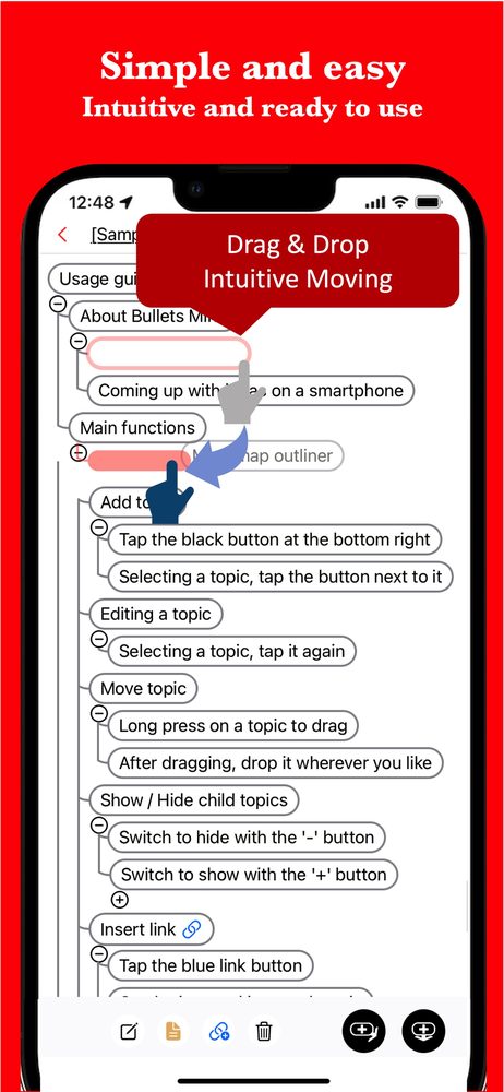 BulletsMind - Simple Outliner 4
