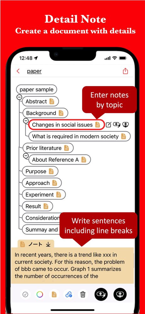 BulletsMind - Simple Outliner 5