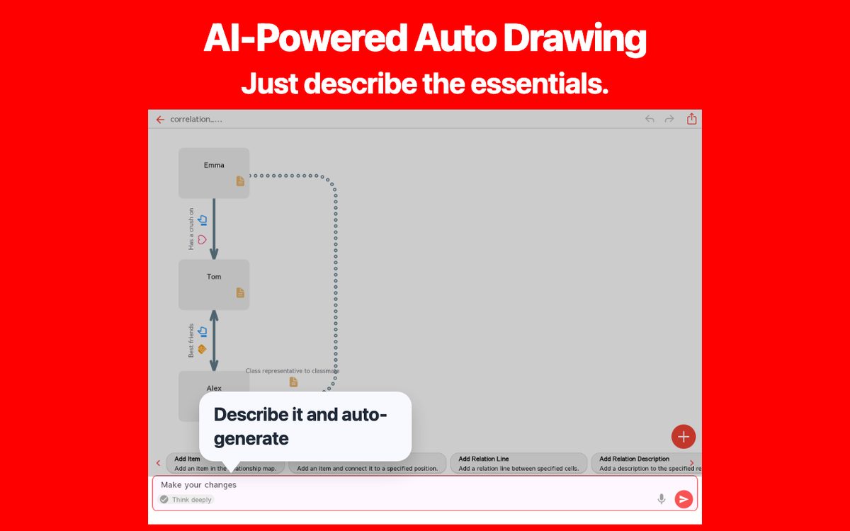 Simple Relationship Map AI Chrome 2