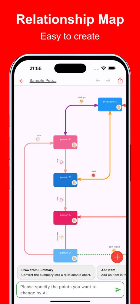 Simple Relationship Map AI 1