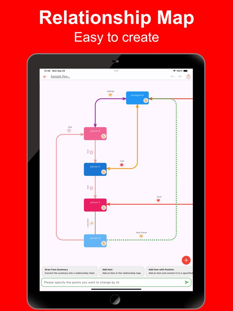 Simple Relationship Map AI 1