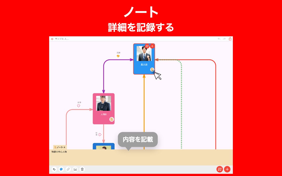 シンプル相関図AI Chrome 3