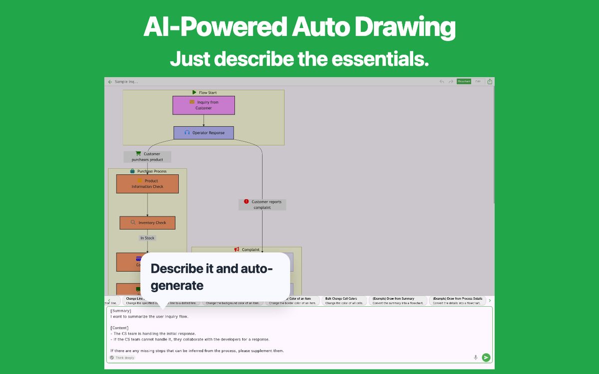 Flowchart AI Chrome 2