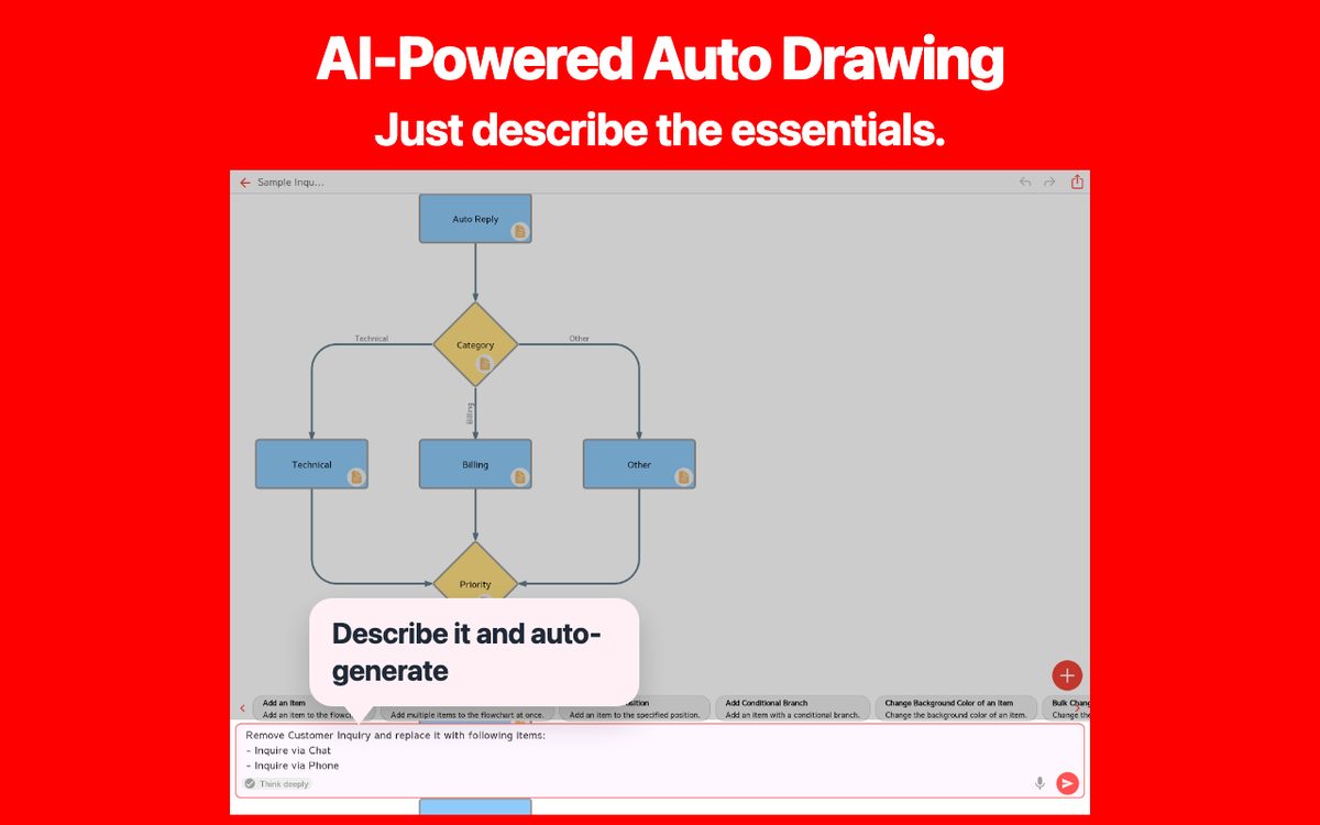 Simple Flowchart AI Chrome 2