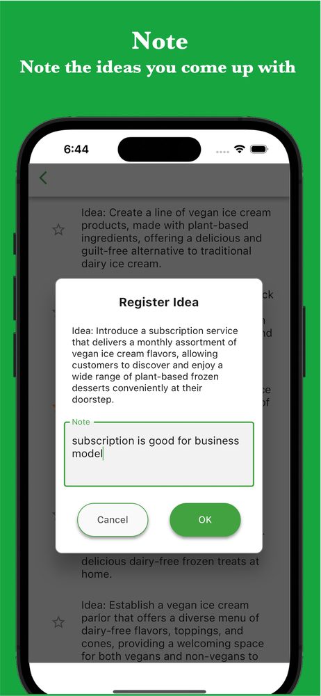# Idea AI - Blend keywords 4