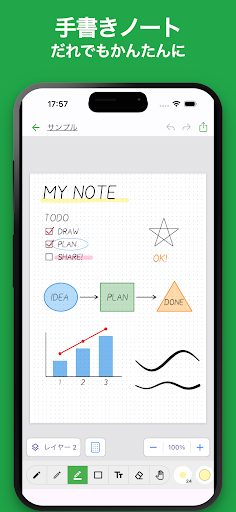 シンプル手書きノート InkNote 1