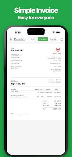 Simple Invoice 1