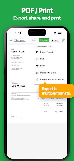 Simple Invoice 5