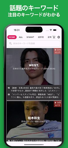 シンプルキーワードニュース 2