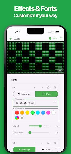 Simple LED Scrolling Sign 5