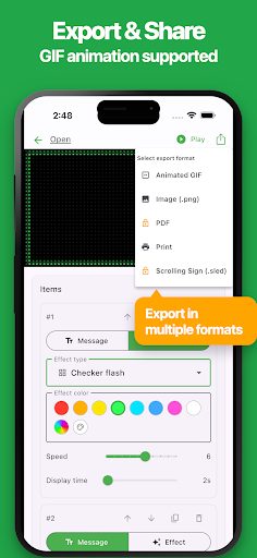 Simple LED Scrolling Sign 6
