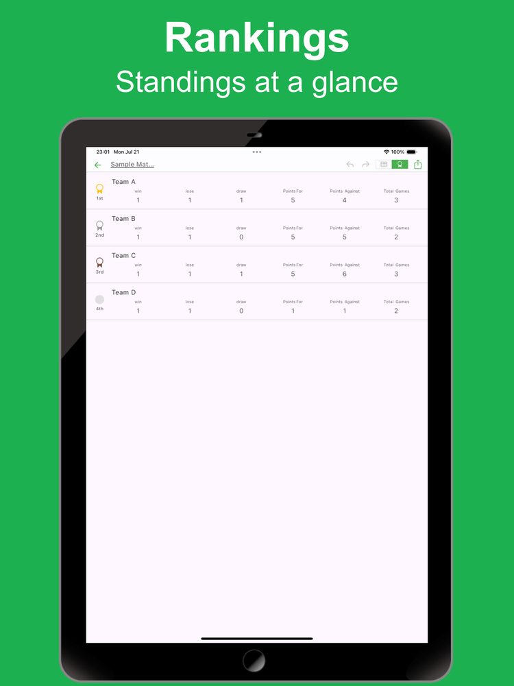 Simple MatchTable 2