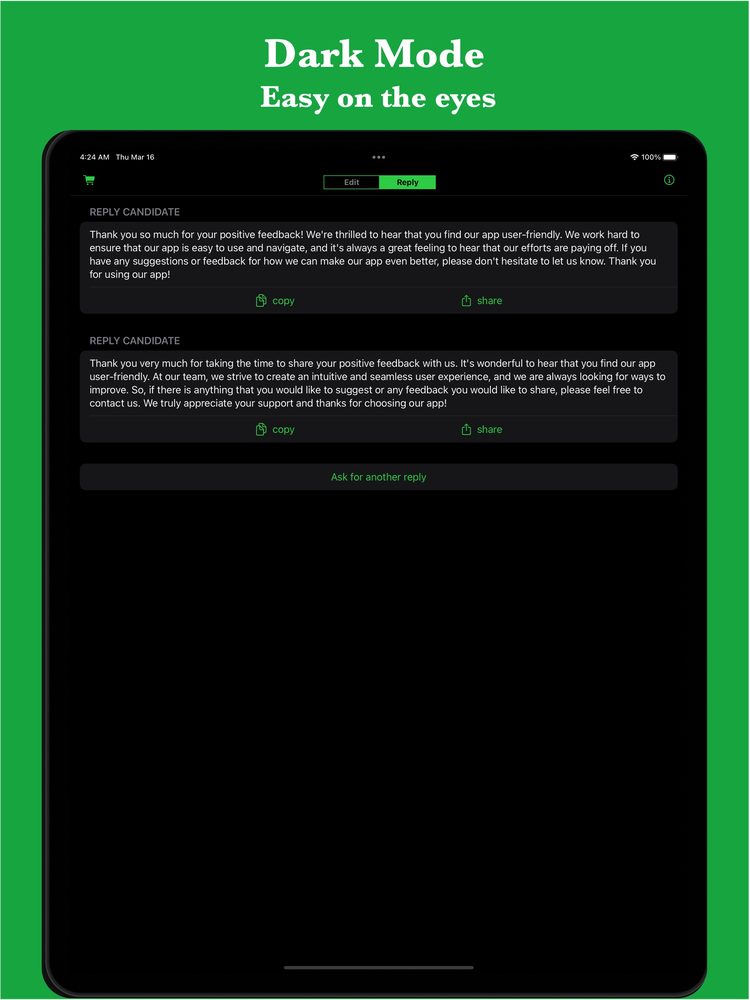 Reply AI for AppReview 4