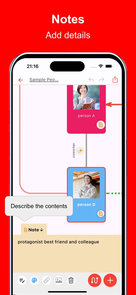 Simple Relationship Map 3
