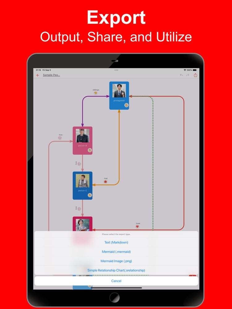 Simple Relationship Map 5
