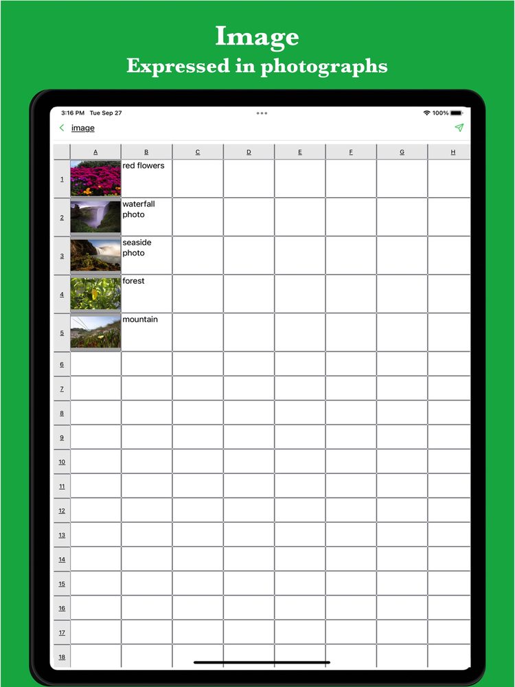 Simple Table - Note as table 3