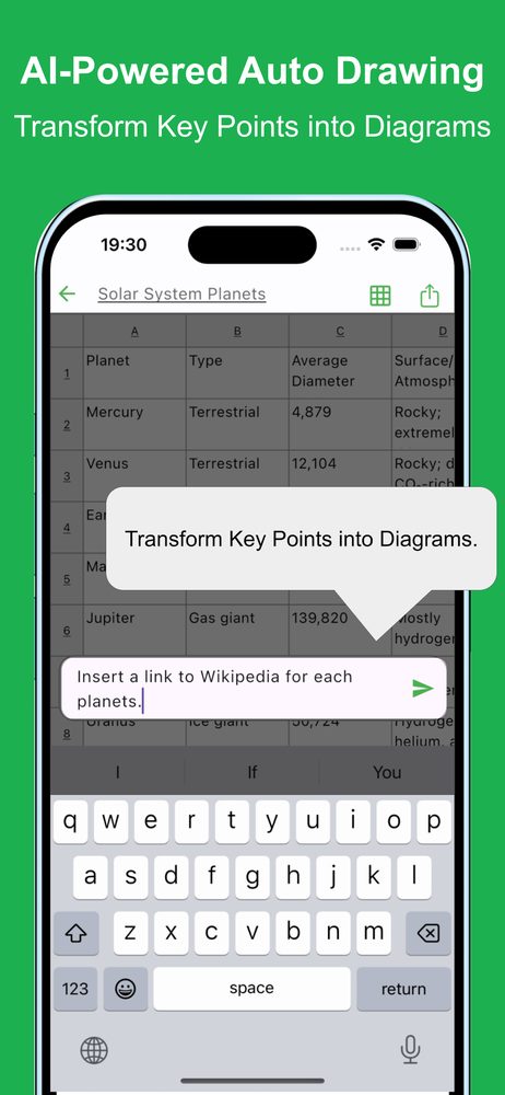 Simple Table AI: Note with AI 4