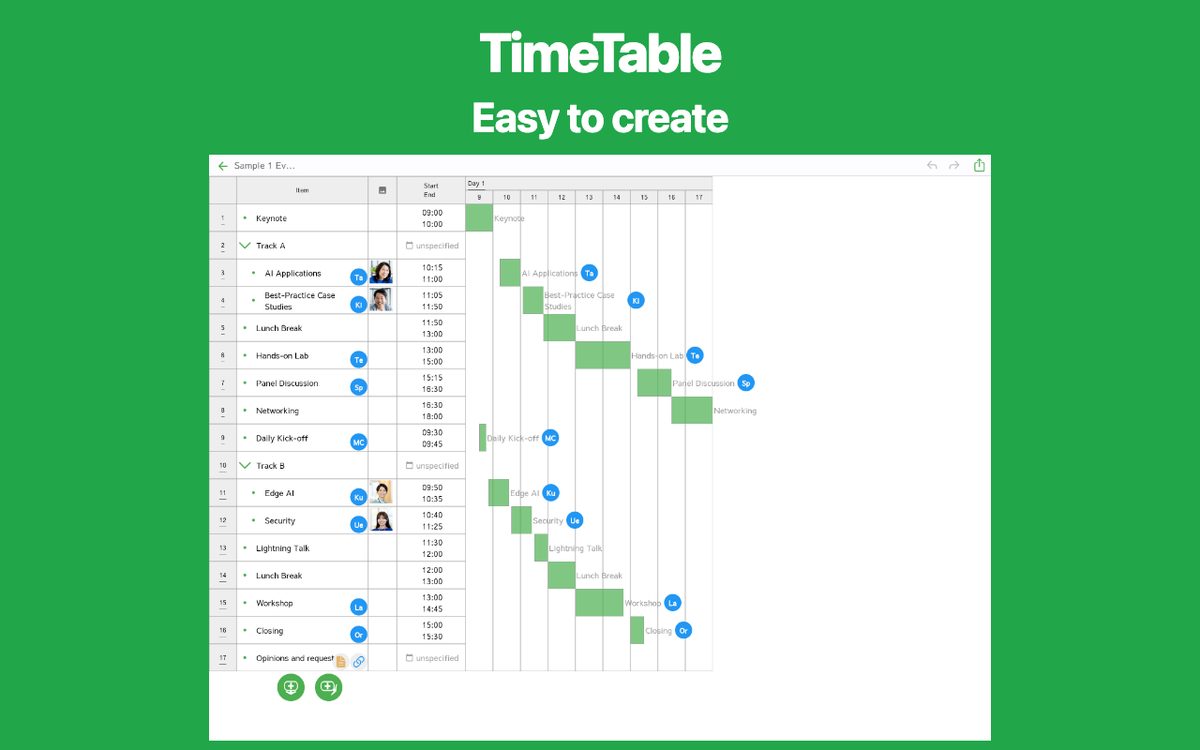 Simple Timetable Chrome 1